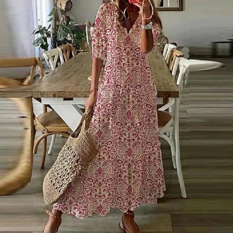 Anna | bohém maxi ruha