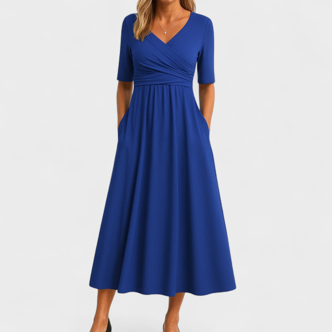 Joanna | Elegáns midi ruha