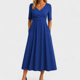 Joanna | Elegáns midi ruha