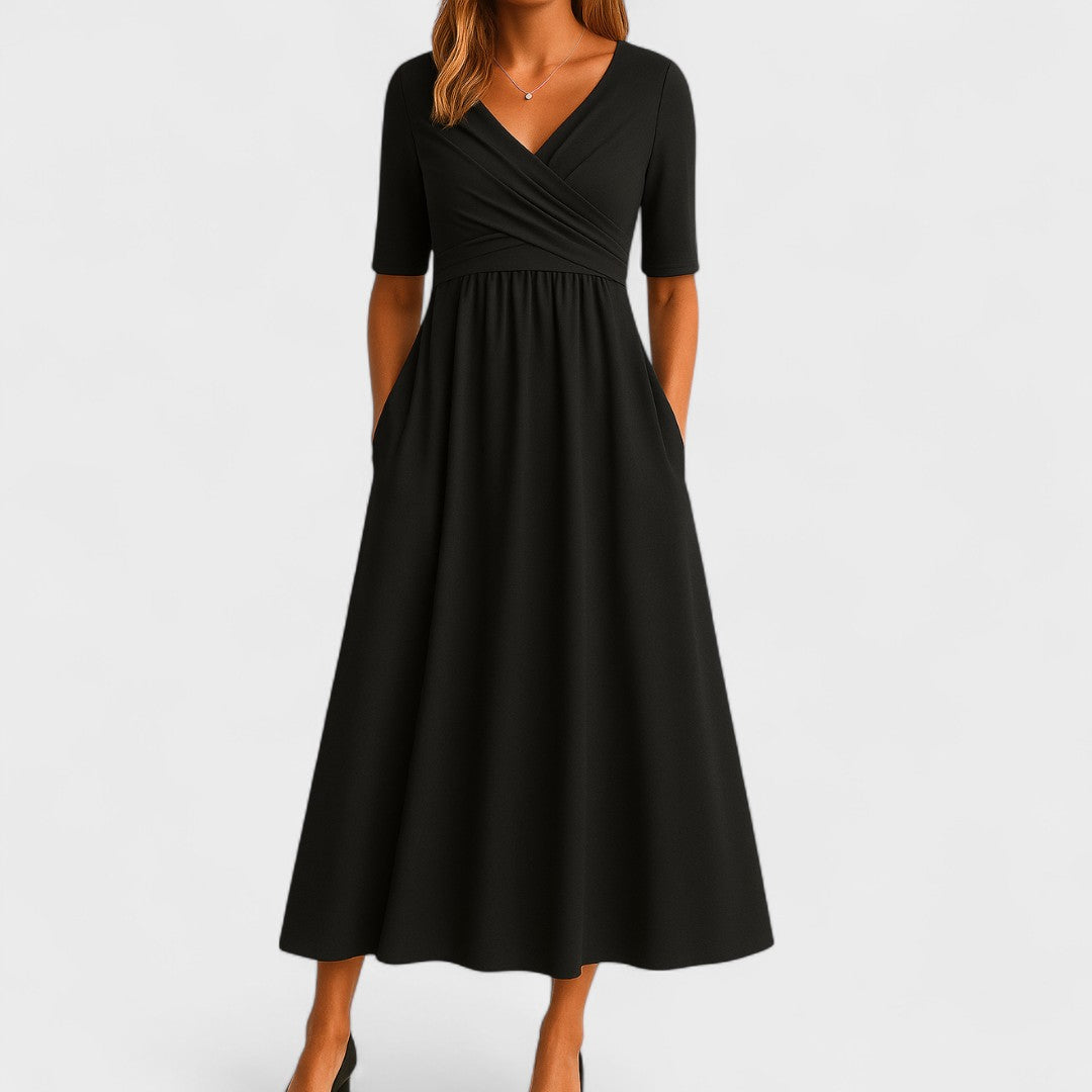 Joanna | Elegáns midi ruha