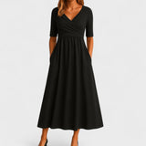 Joanna | Elegáns midi ruha