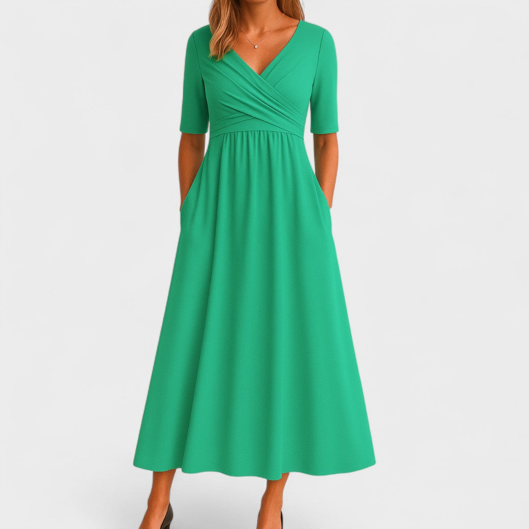 Joanna | Elegáns midi ruha
