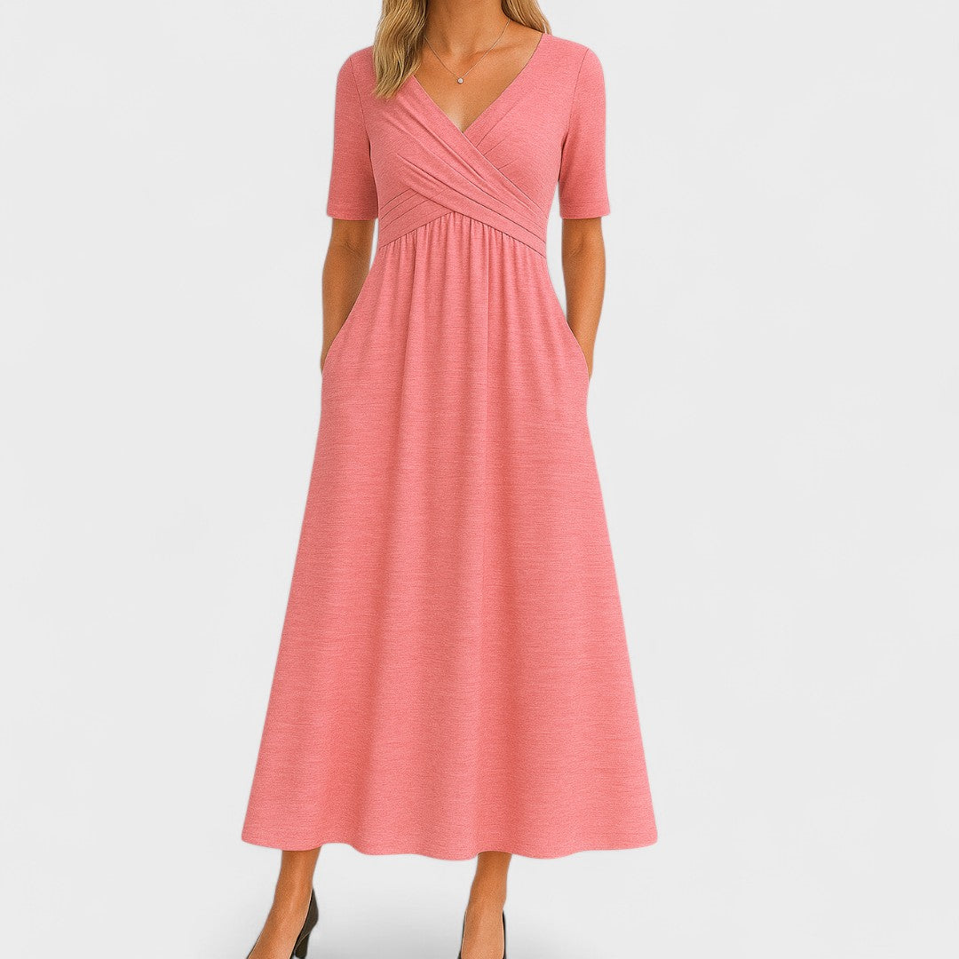Joanna | Elegáns midi ruha