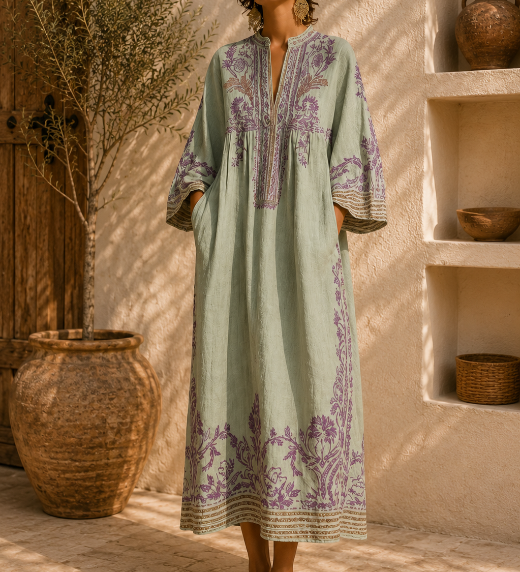 KALINA | Hímzett boho ruha