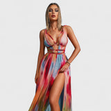 Freya | Hosszú festett ruha